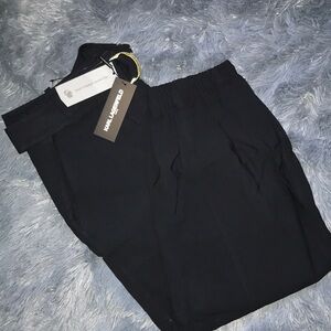 Karl Lagerfeld Pants Women’s Size 16 Black Rayon NWT